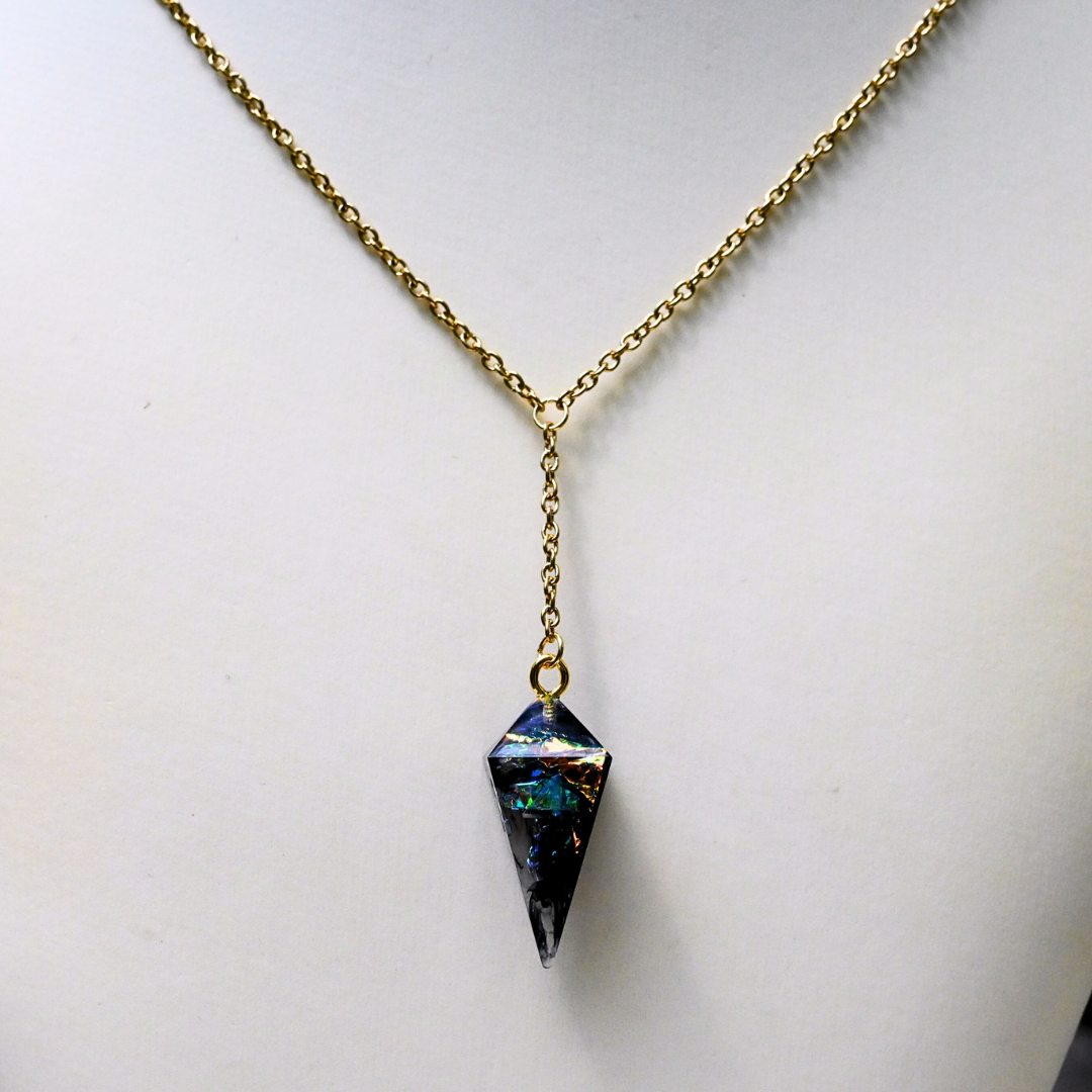Chaos Bolt Gem D4 Necklace
