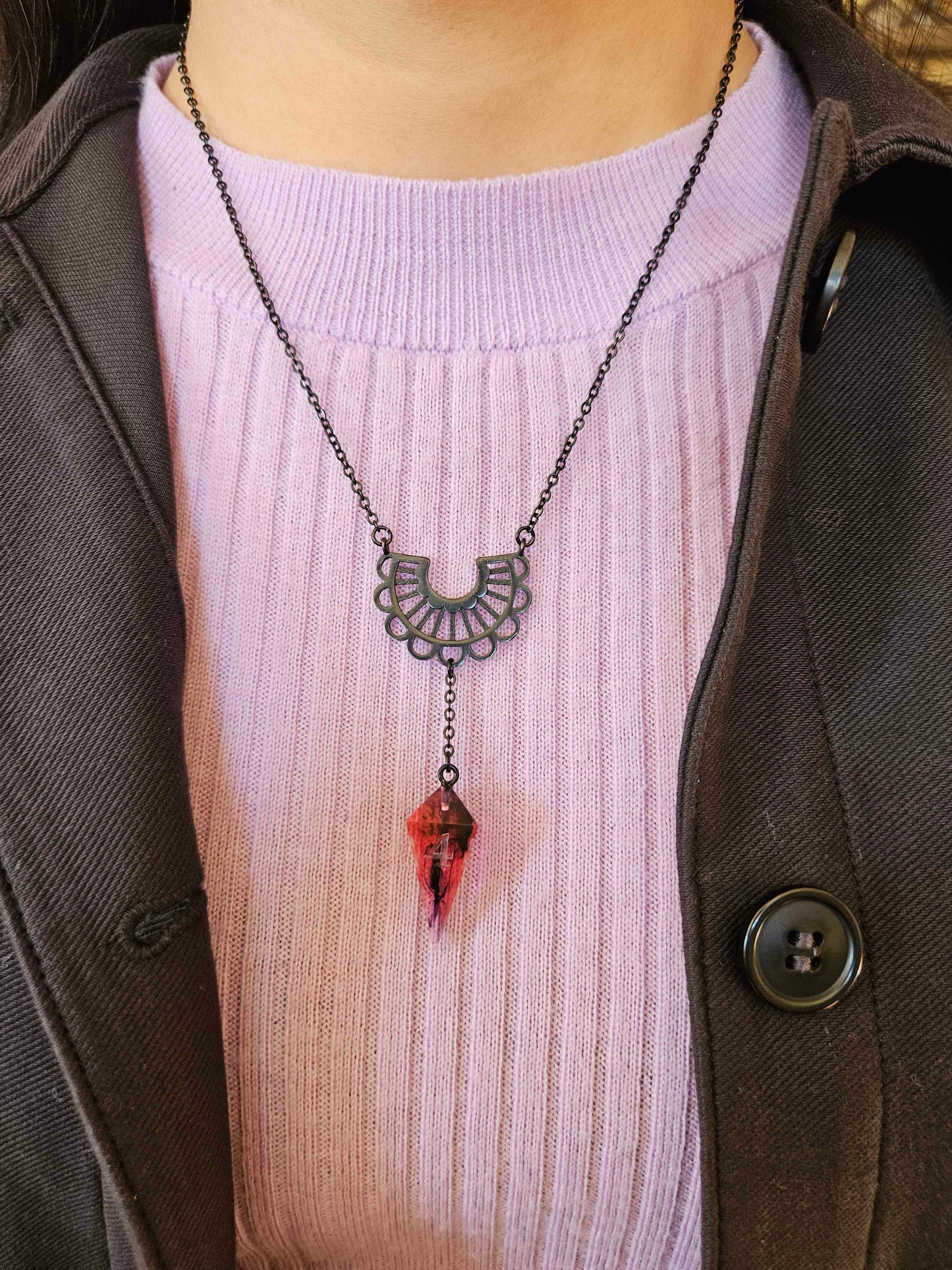 Coven Lattice D4 Necklace