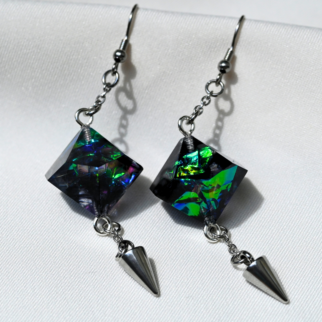 Eldritch Blast D10 Earrings