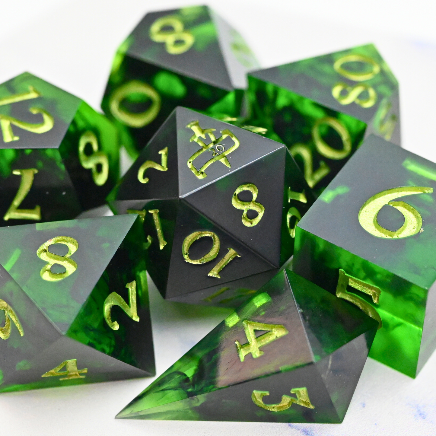 Poison Spray Dice Set