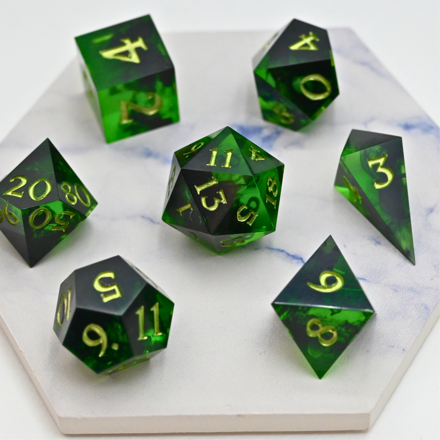 Poison Spray Dice Set