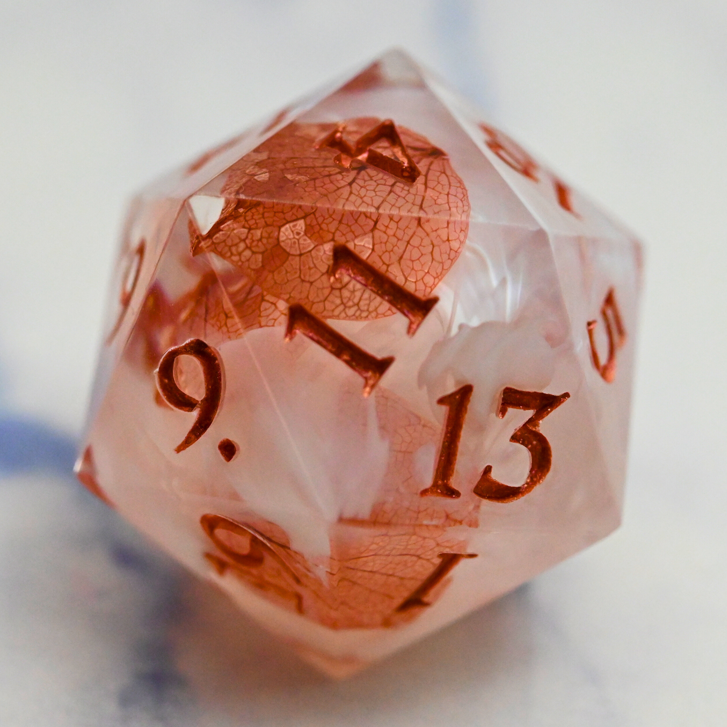 Rose Gold Hydrangea Logo D20