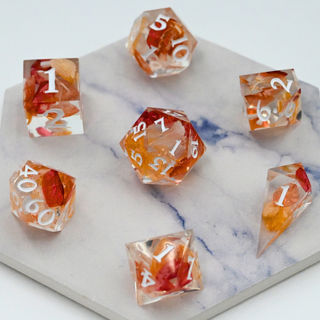 Sappho's Bouquet Dice Set