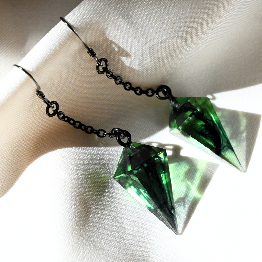 Vecna D4 Earrings