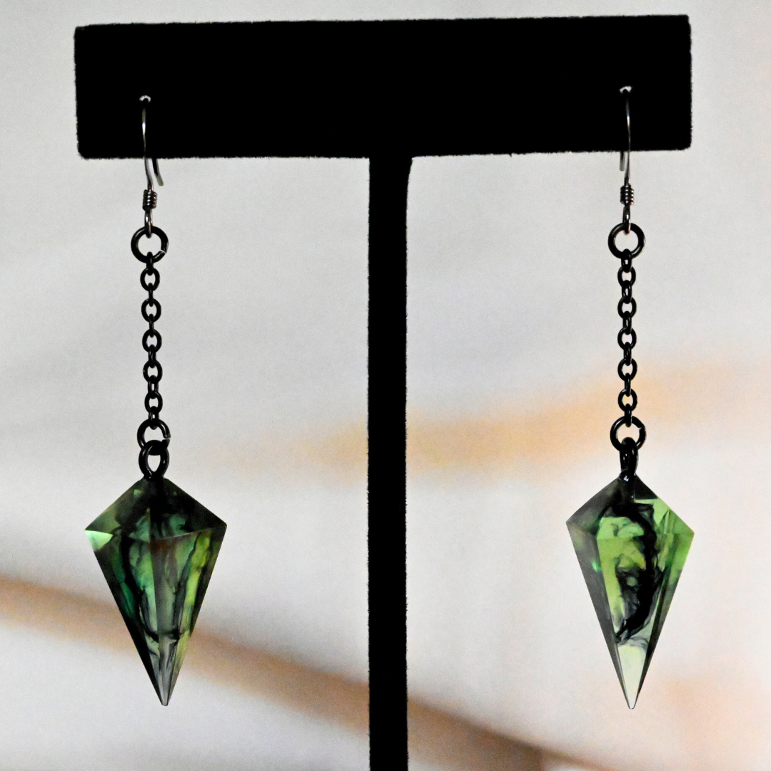 Vecna D4 Earrings