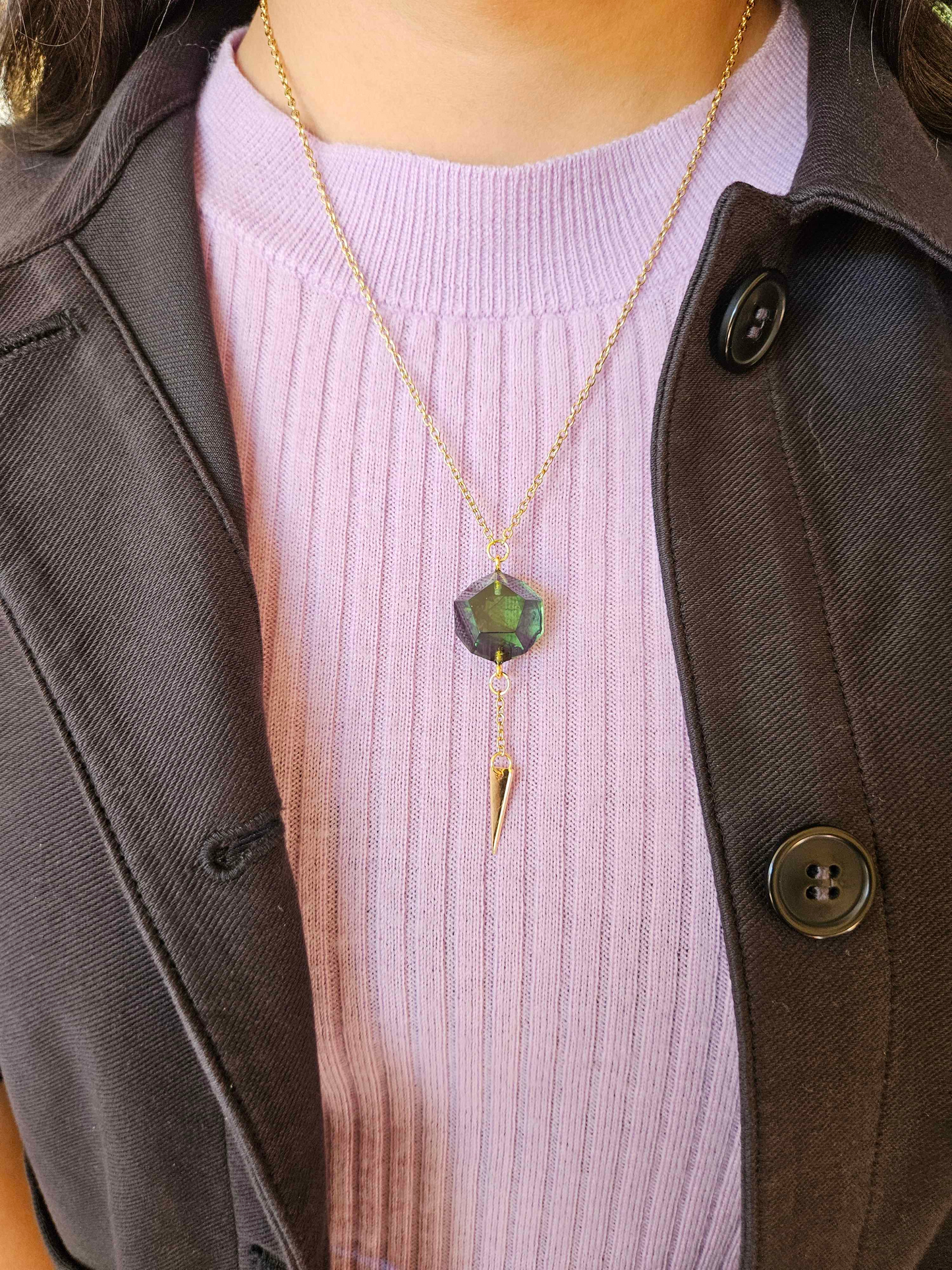 Vecna Spike D12 Necklace