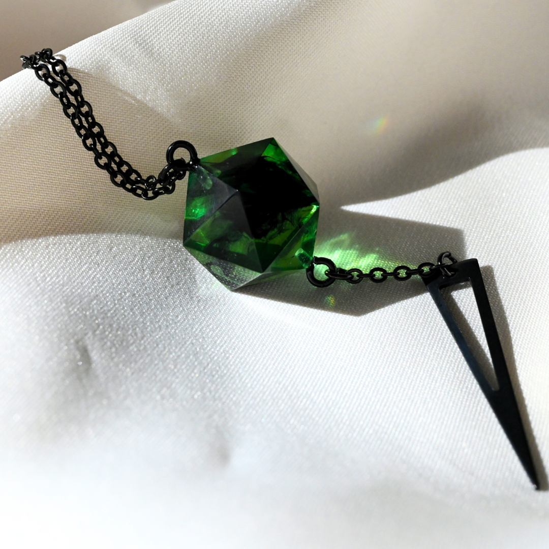 Vecna Spike D20 Necklace