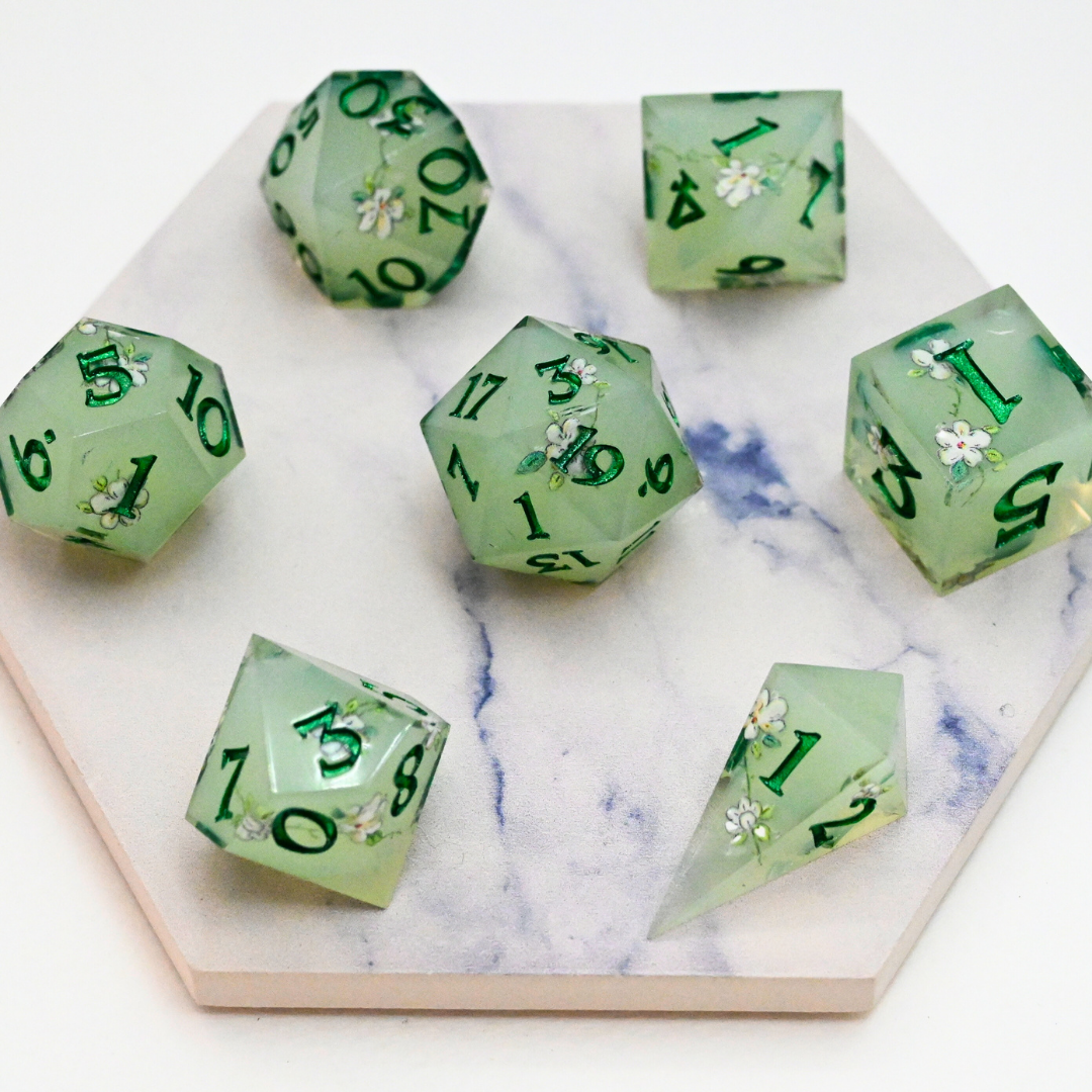 Verdant Vines Dice Set
