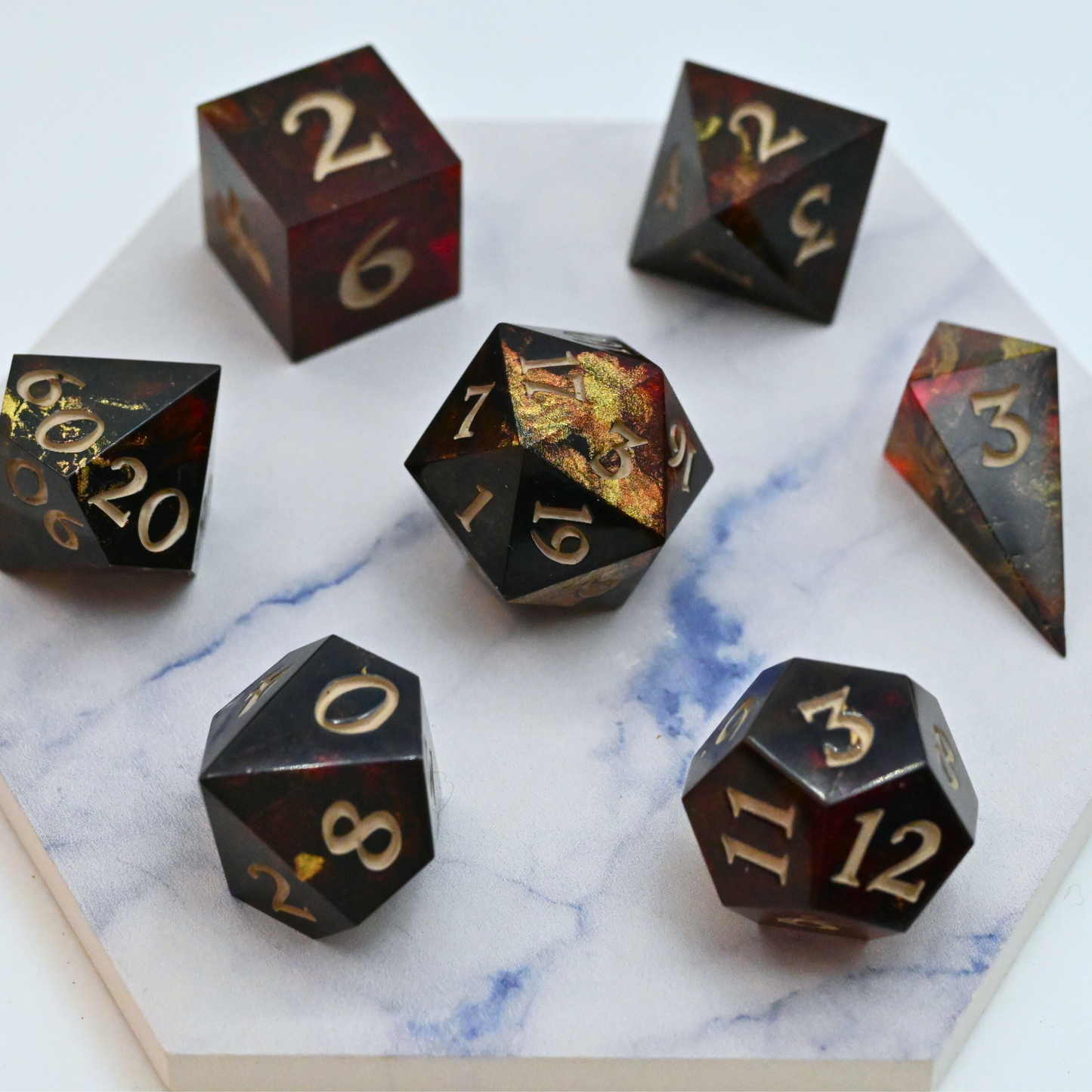 The Spine Dice Set