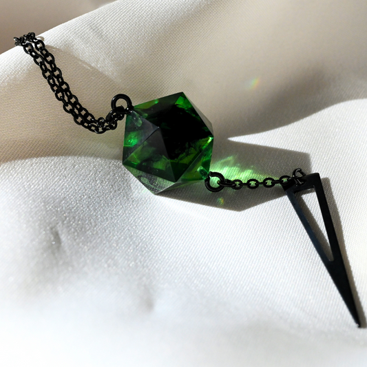 Vecna Spike D20 Necklace